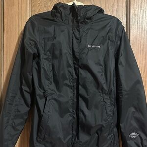 Columbia Black Hooded Jacket